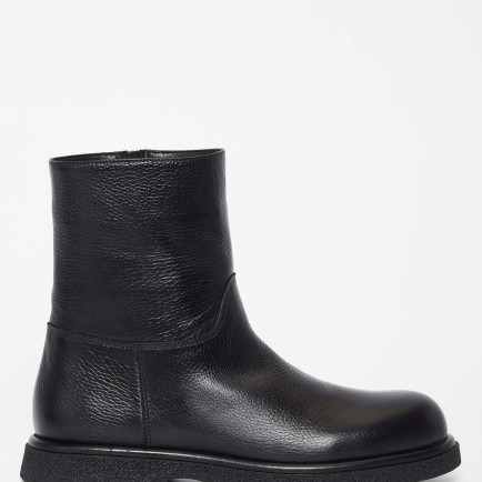 Tamer Tanca Kadın Hakiki Deri Siyah Casual Bot Tamer Tanca Kadın Hakiki Deri Siyah Casual Bot