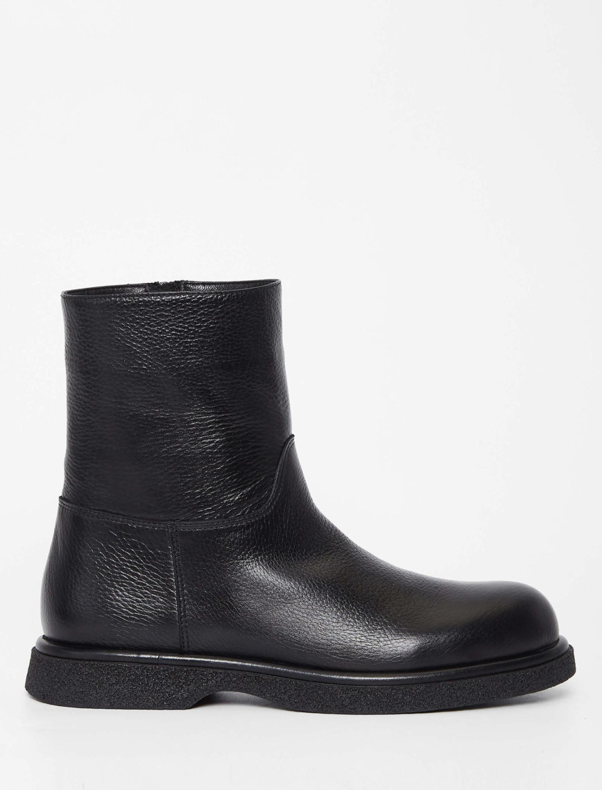 Tamer Tanca Kadın Hakiki Deri Siyah Casual Bot Tamer Tanca Kadın Hakiki Deri Siyah Casual Bot