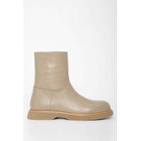 Tamer Tanca Kadın Hakiki Deri Bej Casual Bot Tamer Tanca Kadın Hakiki Deri Bej Casual Bot