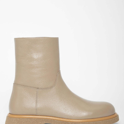 Tamer Tanca Kadın Hakiki Deri Bej Casual Bot Tamer Tanca Kadın Hakiki Deri Bej Casual Bot