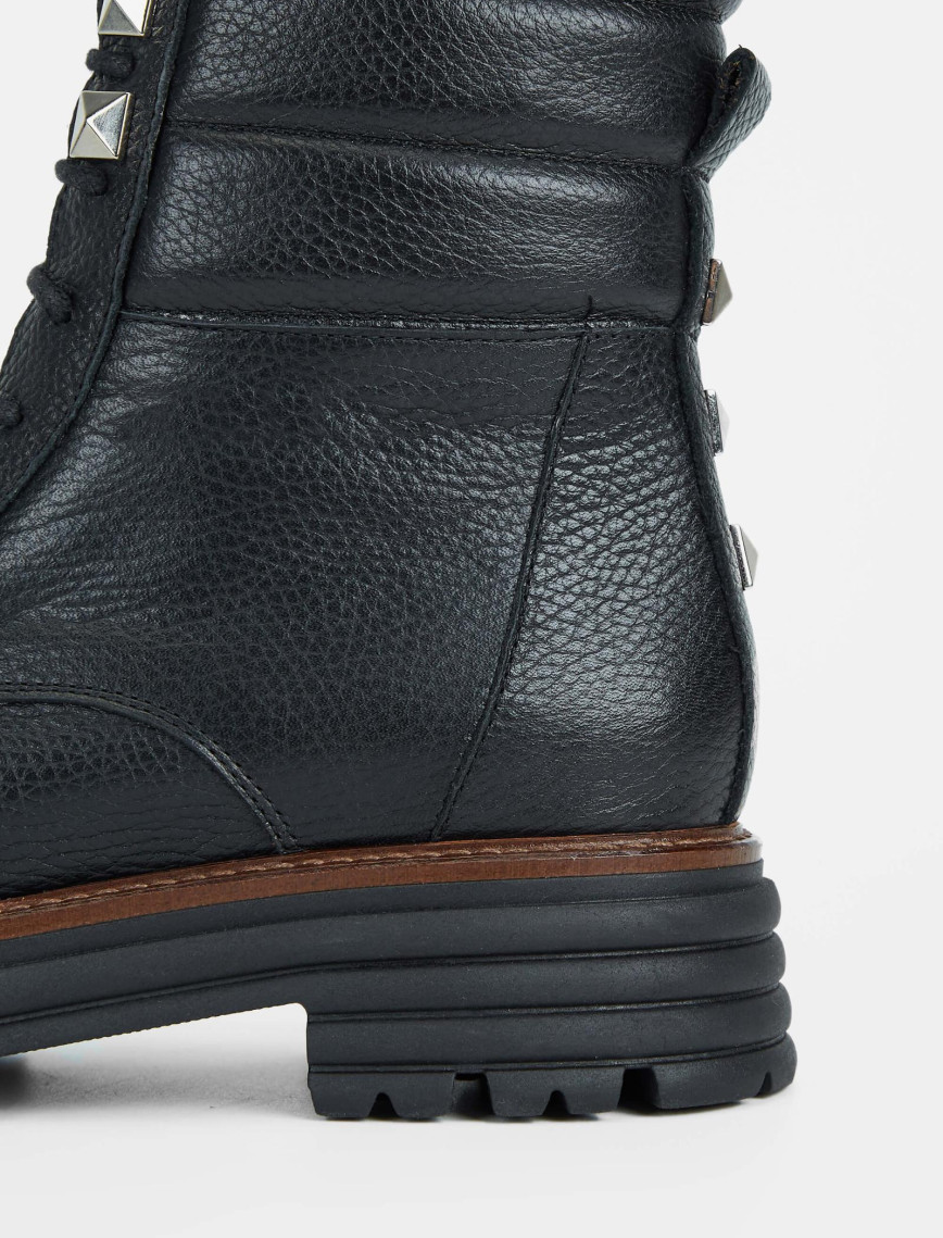 Tamer Tanca Kadın Hakiki Deri Siyah Casual Bot Tamer Tanca Kadın Hakiki Deri Siyah Casual Bot