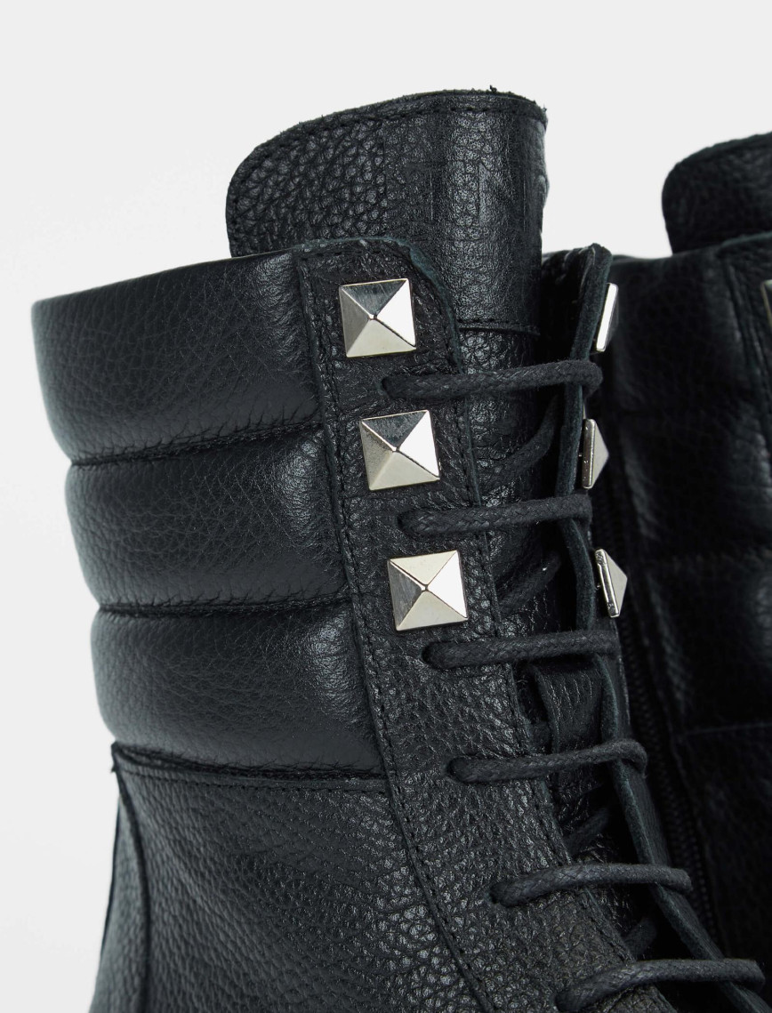 Tamer Tanca Kadın Hakiki Deri Siyah Casual Bot Tamer Tanca Kadın Hakiki Deri Siyah Casual Bot