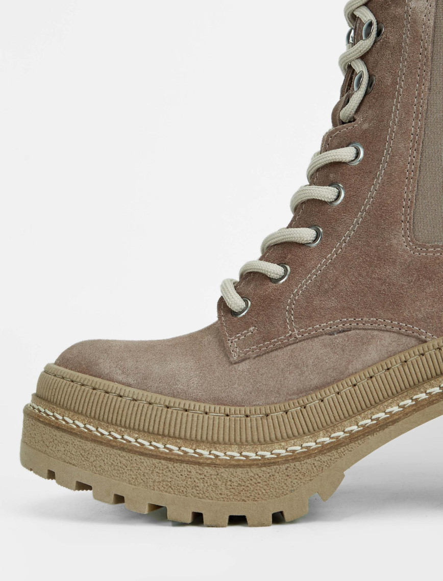 Tamer Tanca Kadın Hakiki Deri Vizon Casual Bot Tamer Tanca Kadın Hakiki Deri Vizon Casual Bot