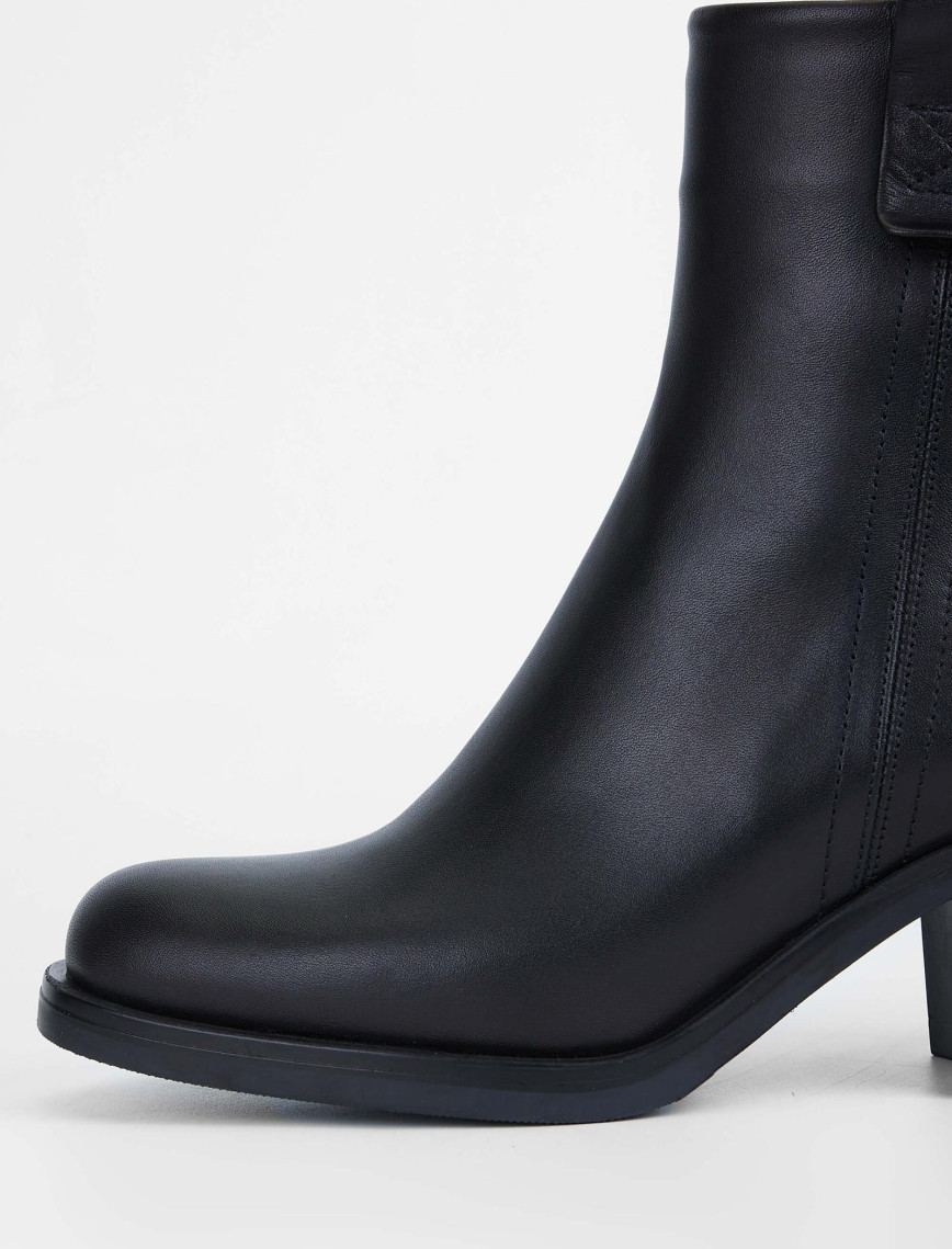 Tamer Tanca Kadın Hakiki Deri Siyah Deri Casual Bot Tamer Tanca Kadın Hakiki Deri Siyah Deri Casual Bot