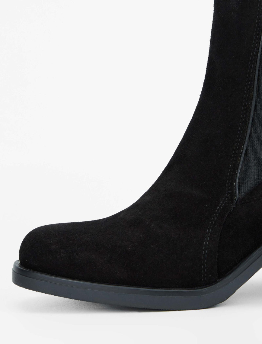 Tamer Tanca Kadın Hakiki Deri Siyah Süet Casual Bot Tamer Tanca Kadın Hakiki Deri Siyah Süet Casual Bot