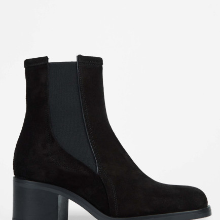 Tamer Tanca Kadın Hakiki Deri Siyah Süet Casual Bot