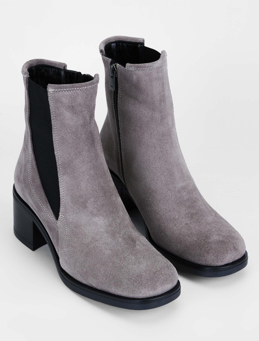 Tamer Tanca Kadın Hakiki Deri Vizon Casual Bot Tamer Tanca Kadın Hakiki Deri Vizon Casual Bot