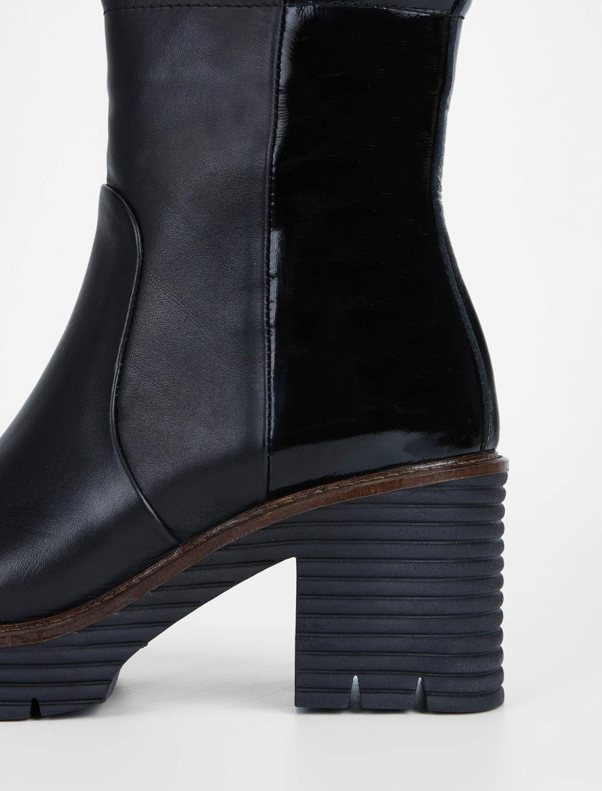 Tamer Tanca Kadın Hakiki Deri Siyah Analin Casual Bot Tamer Tanca Kadın Hakiki Deri Siyah Analin Casual Bot