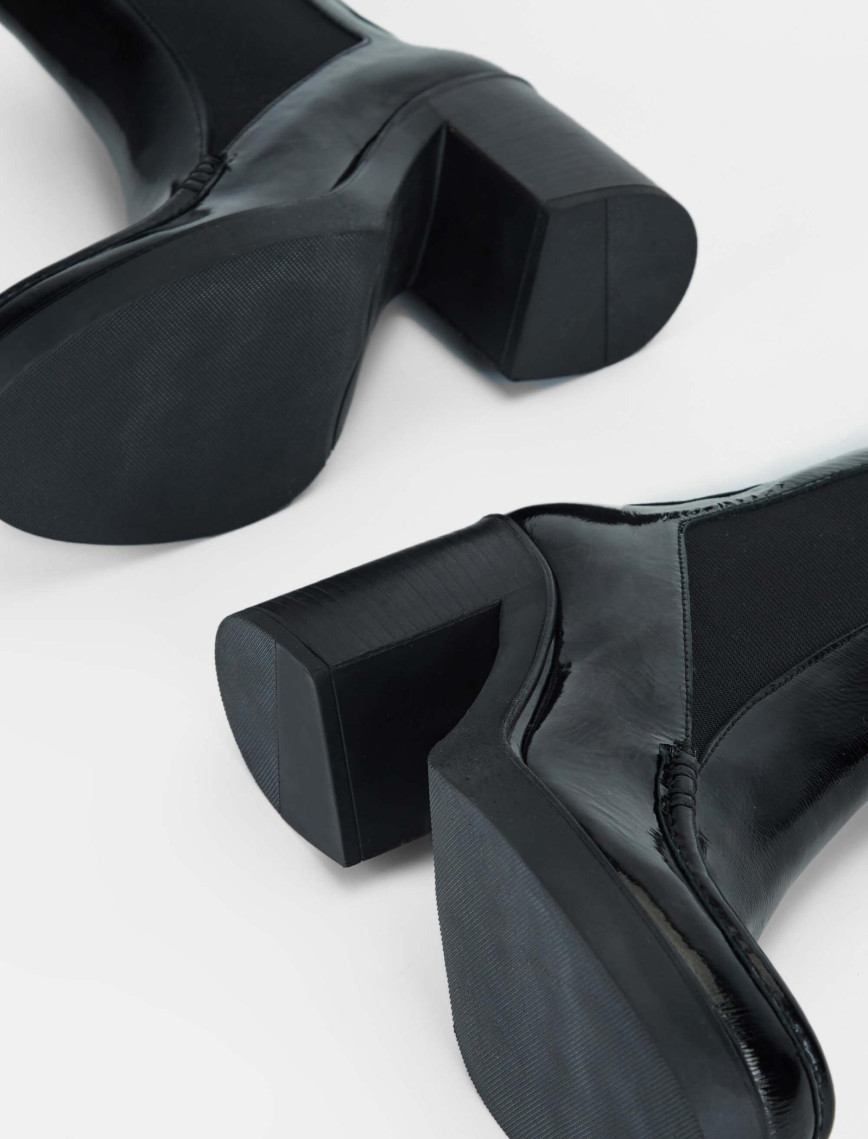 Tamer Tanca Kadın Hakiki Deri Siyah Casual Bot Tamer Tanca Kadın Hakiki Deri Siyah Casual Bot