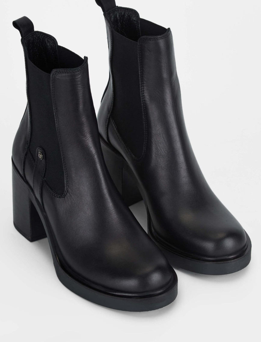 Tamer Tanca Kadın Hakiki Deri Siyah Deri Casual Bot Tamer Tanca Kadın Hakiki Deri Siyah Deri Casual Bot