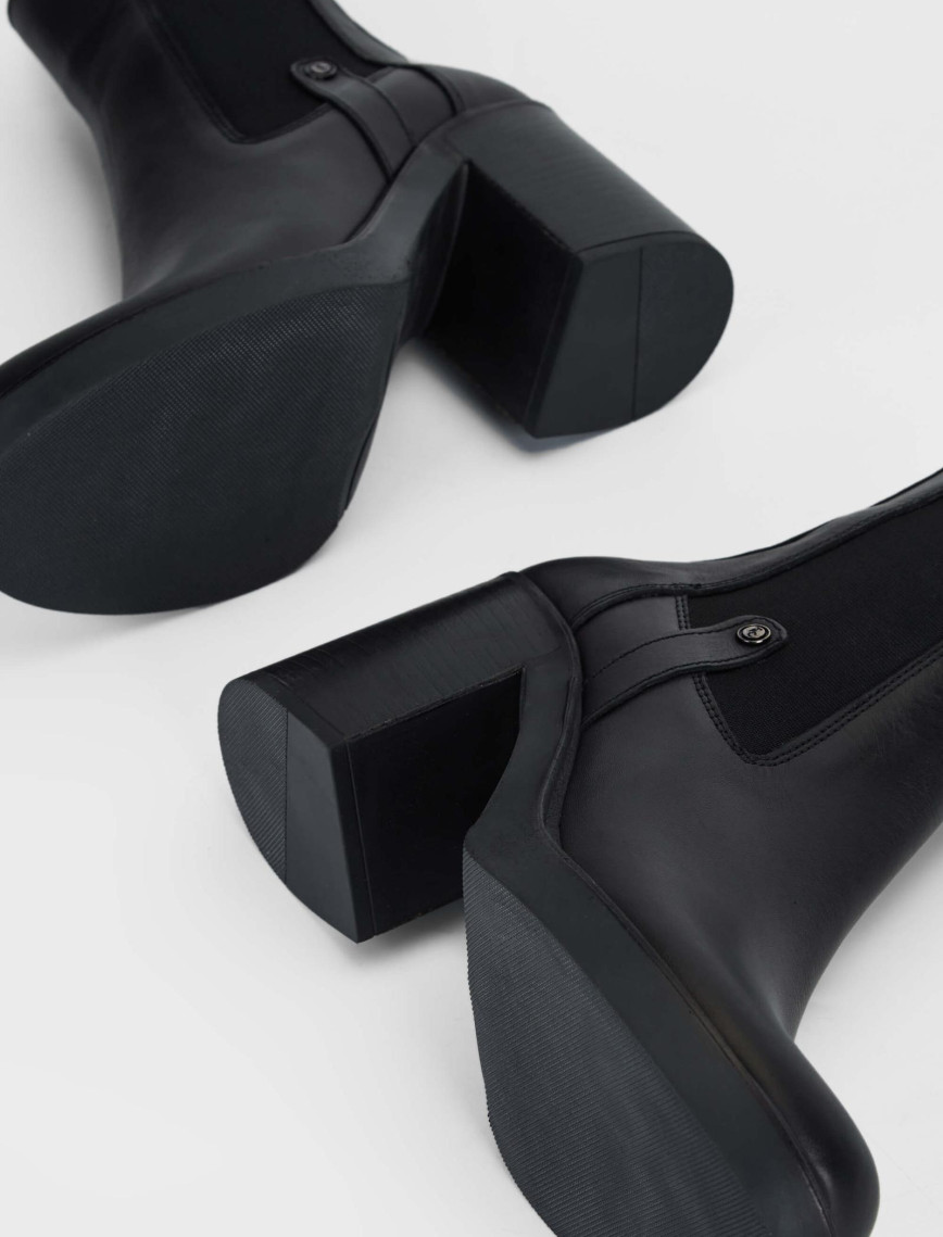 Tamer Tanca Kadın Hakiki Deri Siyah Deri Casual Bot Tamer Tanca Kadın Hakiki Deri Siyah Deri Casual Bot