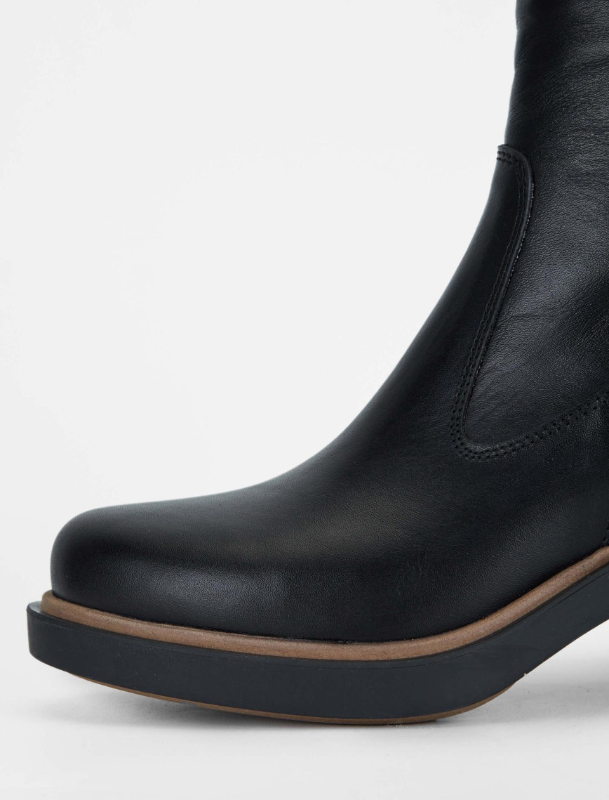 Tamer Tanca Kadın Hakiki Deri Siyah Deri Casual Bot Tamer Tanca Kadın Hakiki Deri Siyah Deri Casual Bot