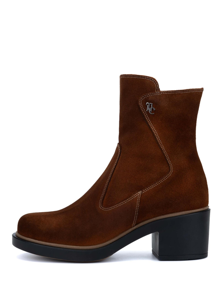 Tamer Tanca Kadın Hakiki Deri Kahverengi Casual Bot Tamer Tanca Kadın Hakiki Deri Kahverengi Casual Bot