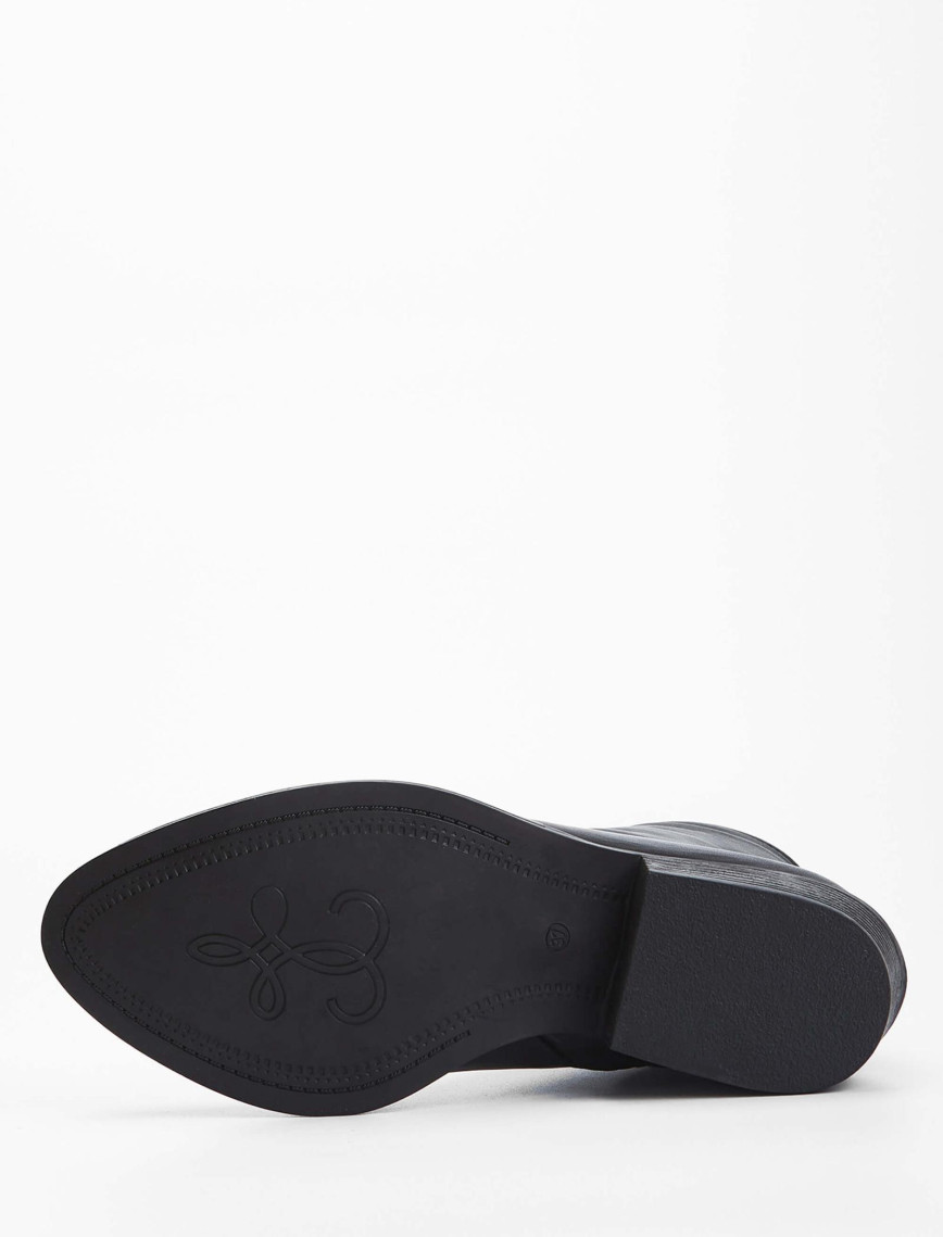 Tamer Tanca Kadın Hakiki Deri Siyah Deri Casual Bot Tamer Tanca Kadın Hakiki Deri Siyah Deri Casual Bot