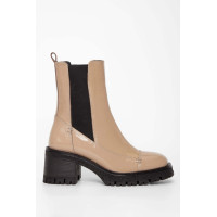 Tamer Tanca Kadın Hakiki Deri Vizon Rugan Casual Bot