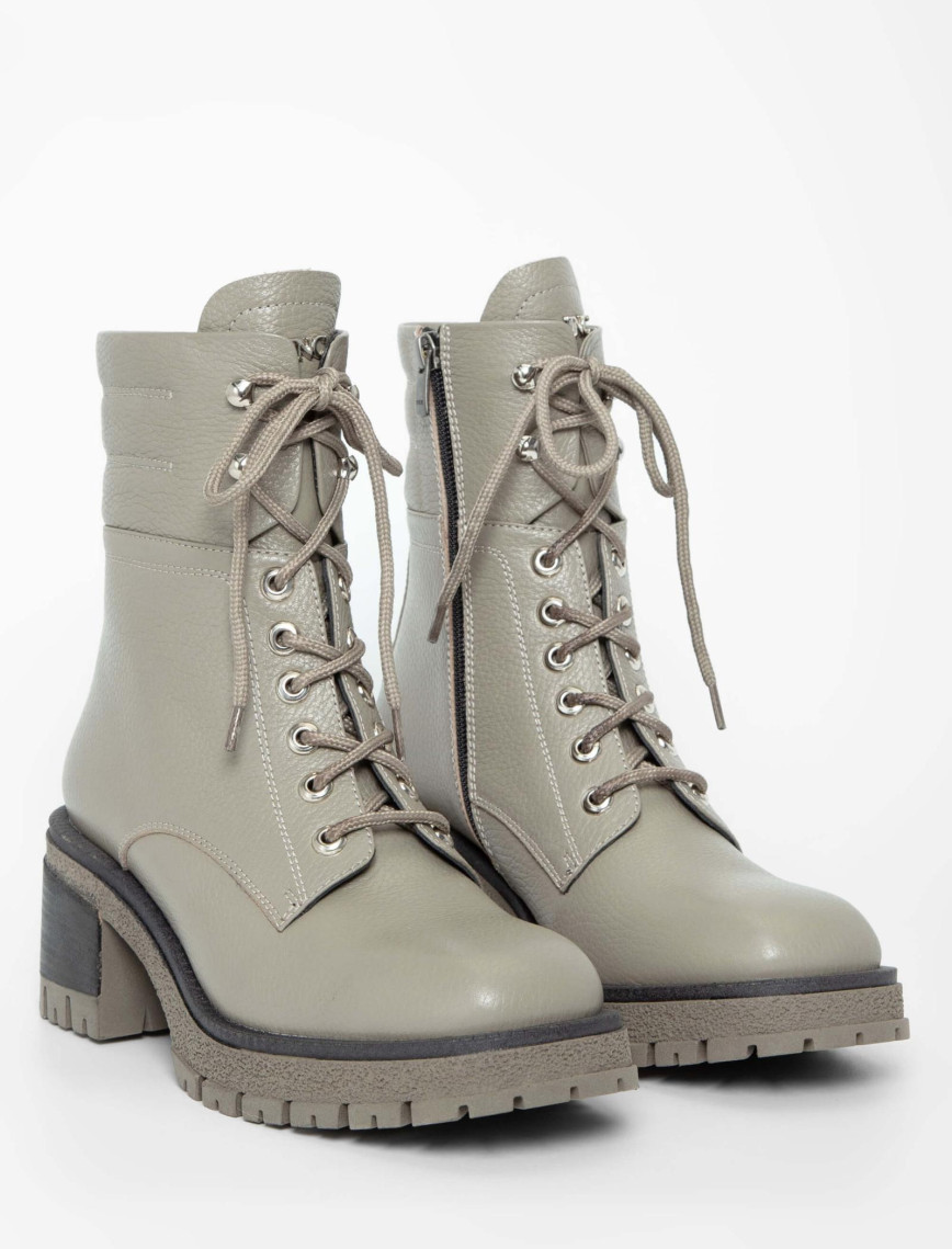 Tamer Tanca Kadın Hakiki Deri Bej Casual Bot