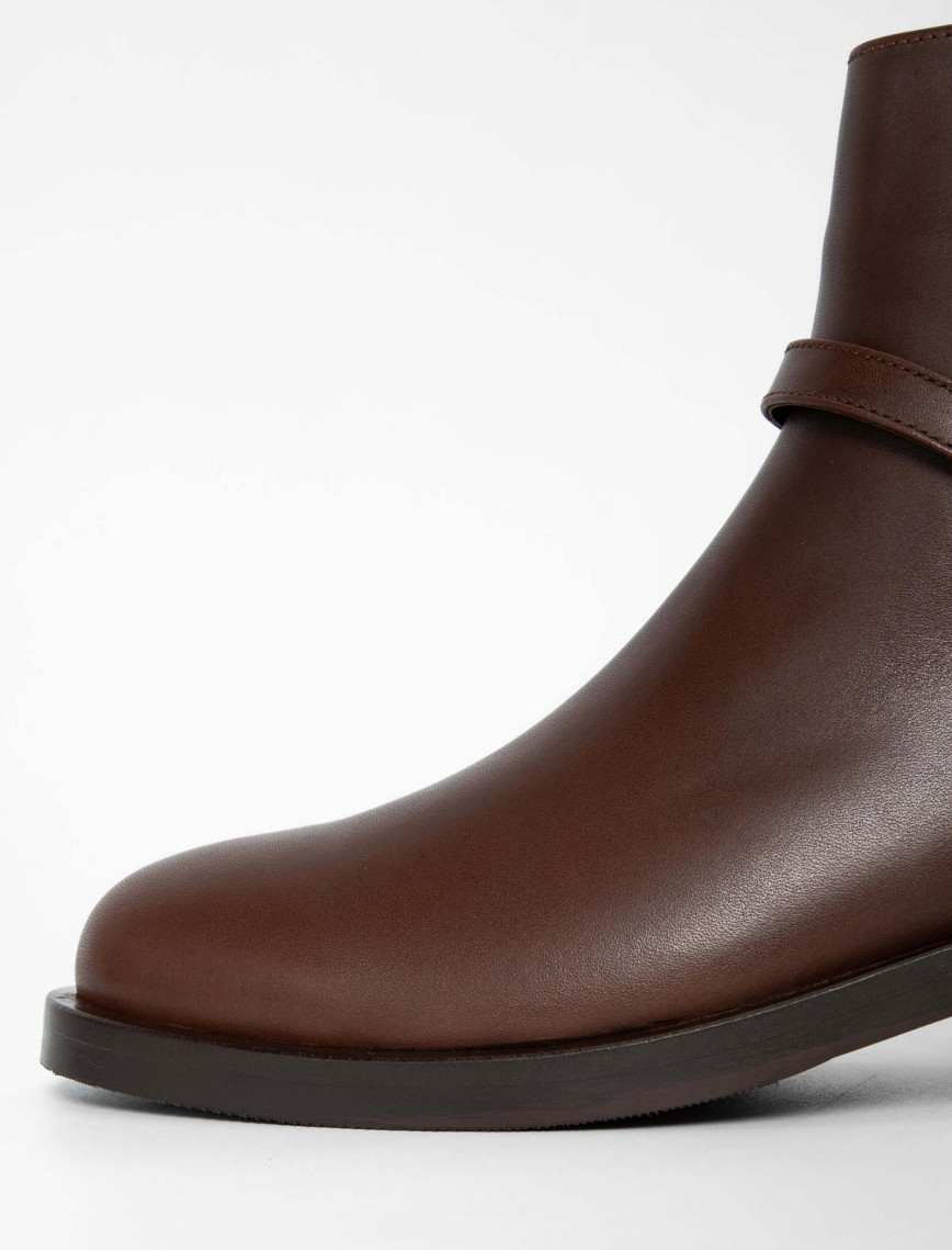 Tamer Tanca Kadın Hakiki Deri Kahverengi Casual Bot