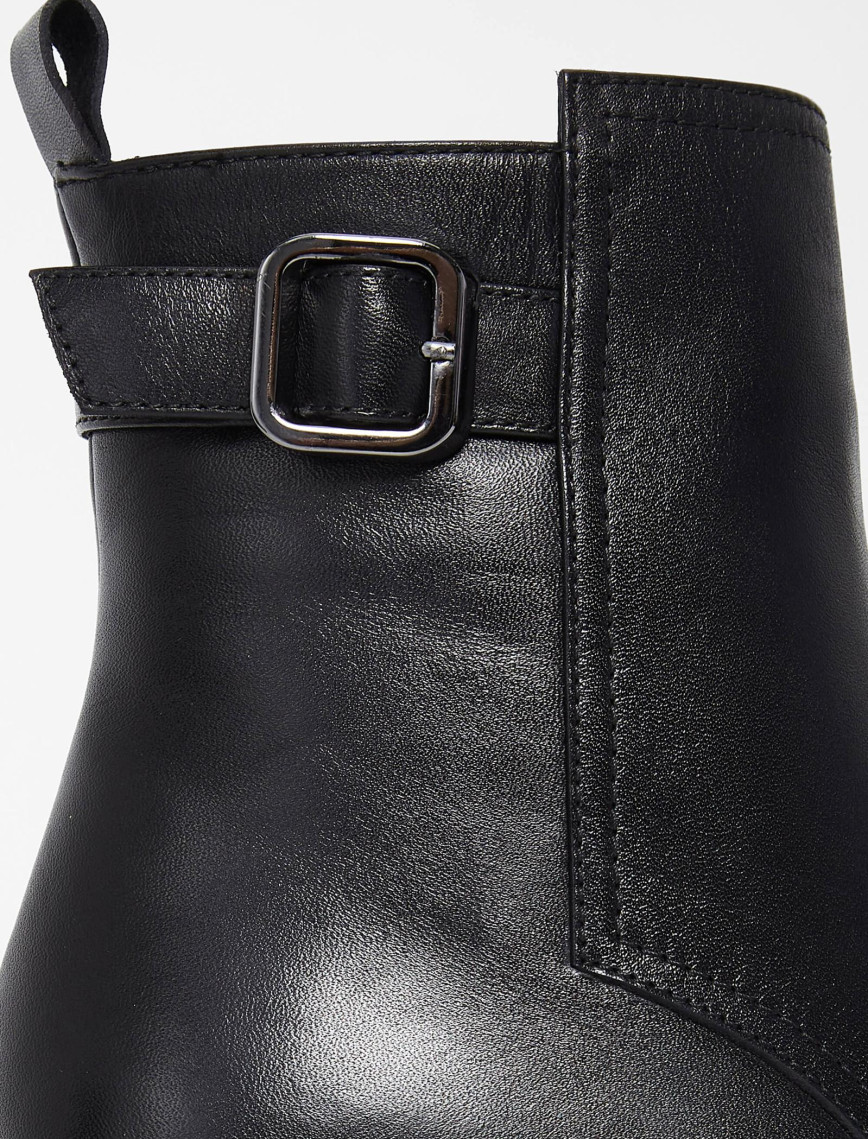 Tamer Tanca Kadın Hakiki Deri Siyah Deri Casual Bot Tamer Tanca Kadın Hakiki Deri Siyah Deri Casual Bot