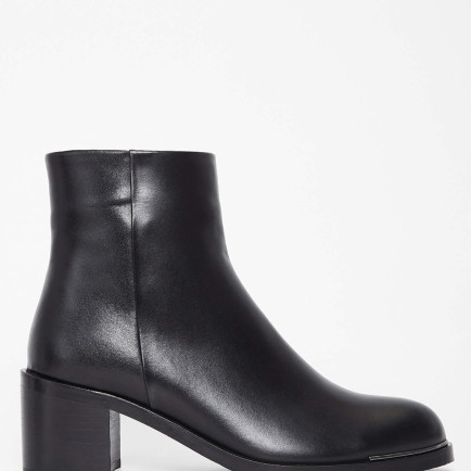 Tamer Tanca Kadın Hakiki Deri Siyah Deri Casual Bot