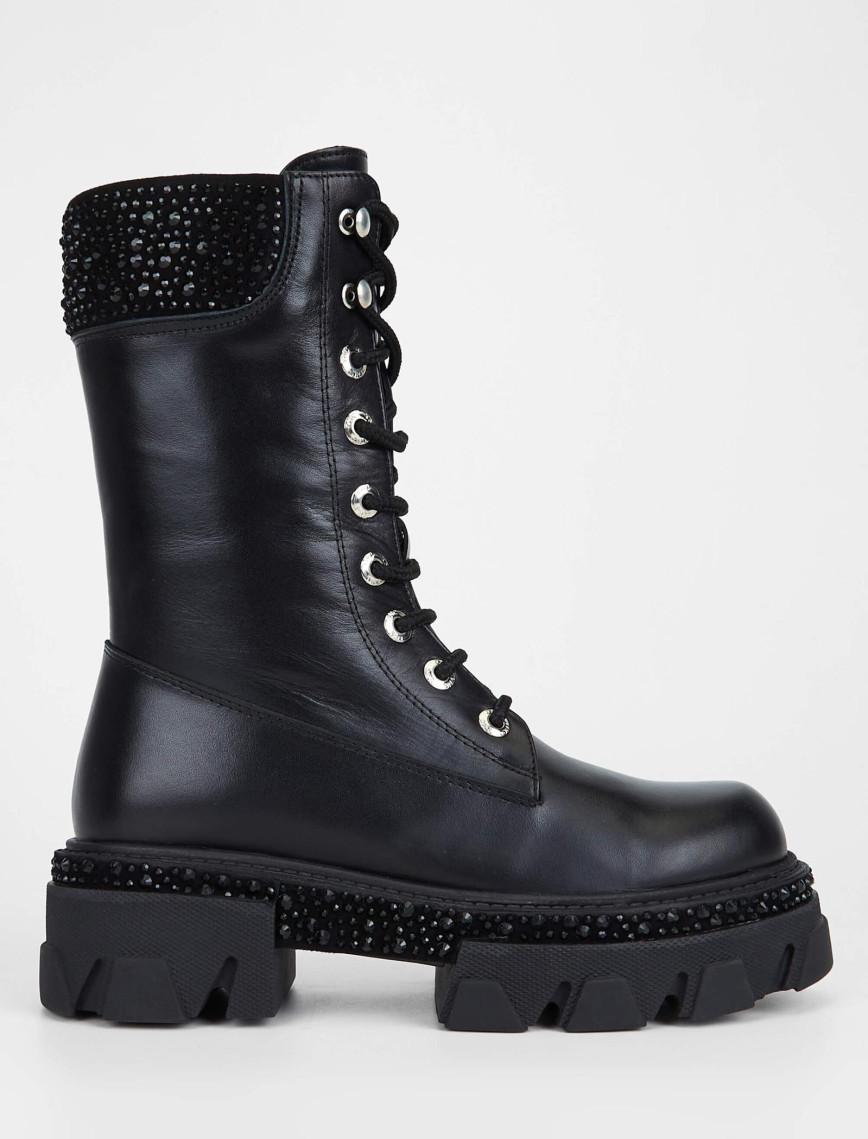 Tamer Tanca Kadın Hakiki Deri Siyah Deri Casual Bot Tamer Tanca Kadın Hakiki Deri Siyah Deri Casual Bot