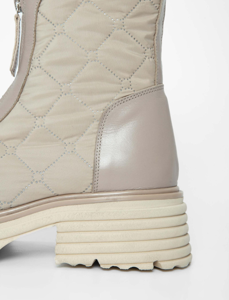 Tamer Tanca Kadın Hakiki Deri Bej Rugan Casual Bot Tamer Tanca Kadın Hakiki Deri Bej Rugan Casual Bot