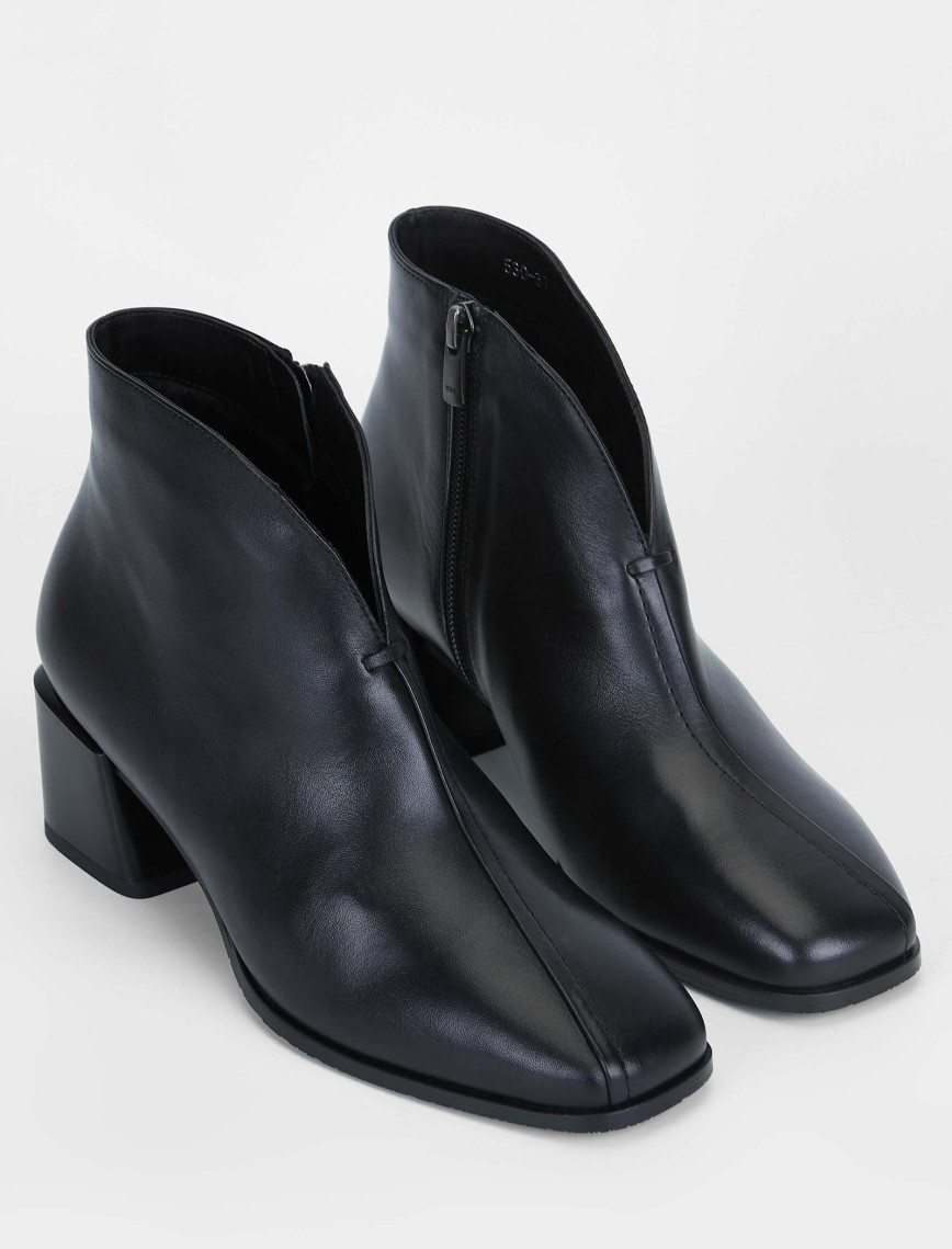 Tamer Tanca Kadın Hakiki Deri Siyah Deri Casual Bot Tamer Tanca Kadın Hakiki Deri Siyah Deri Casual Bot