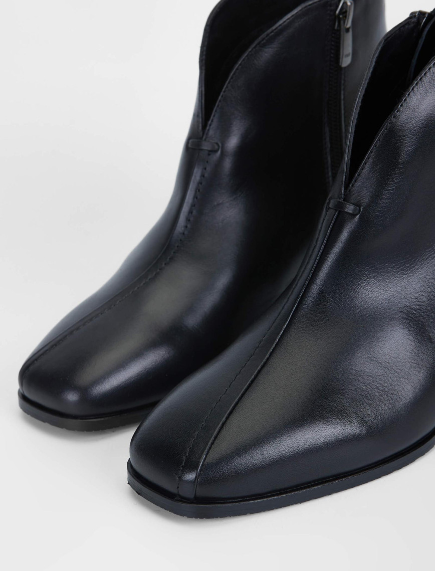 Tamer Tanca Kadın Hakiki Deri Siyah Deri Casual Bot Tamer Tanca Kadın Hakiki Deri Siyah Deri Casual Bot