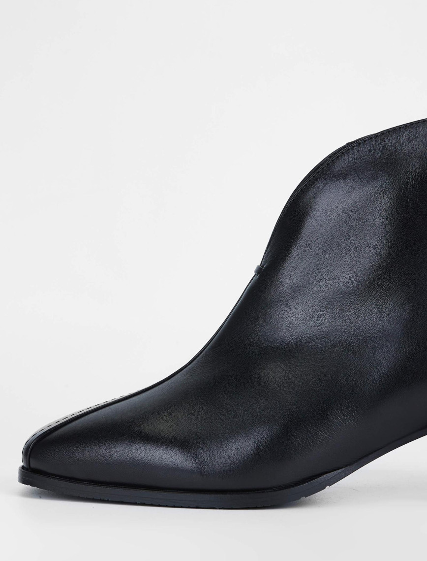 Tamer Tanca Kadın Hakiki Deri Siyah Deri Casual Bot Tamer Tanca Kadın Hakiki Deri Siyah Deri Casual Bot