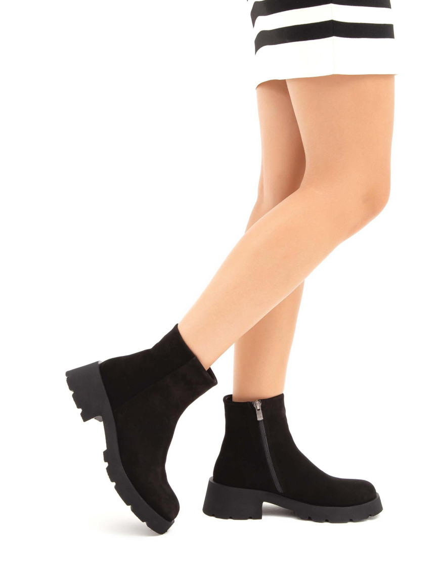 Tamer Tanca Kadın Hakiki Deri Yeşil Casual Bot