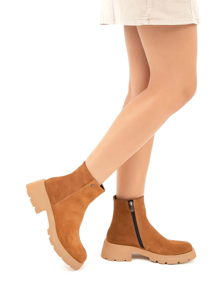 Tamer Tanca Kadın Hakiki Deri Yeşil Casual Bot