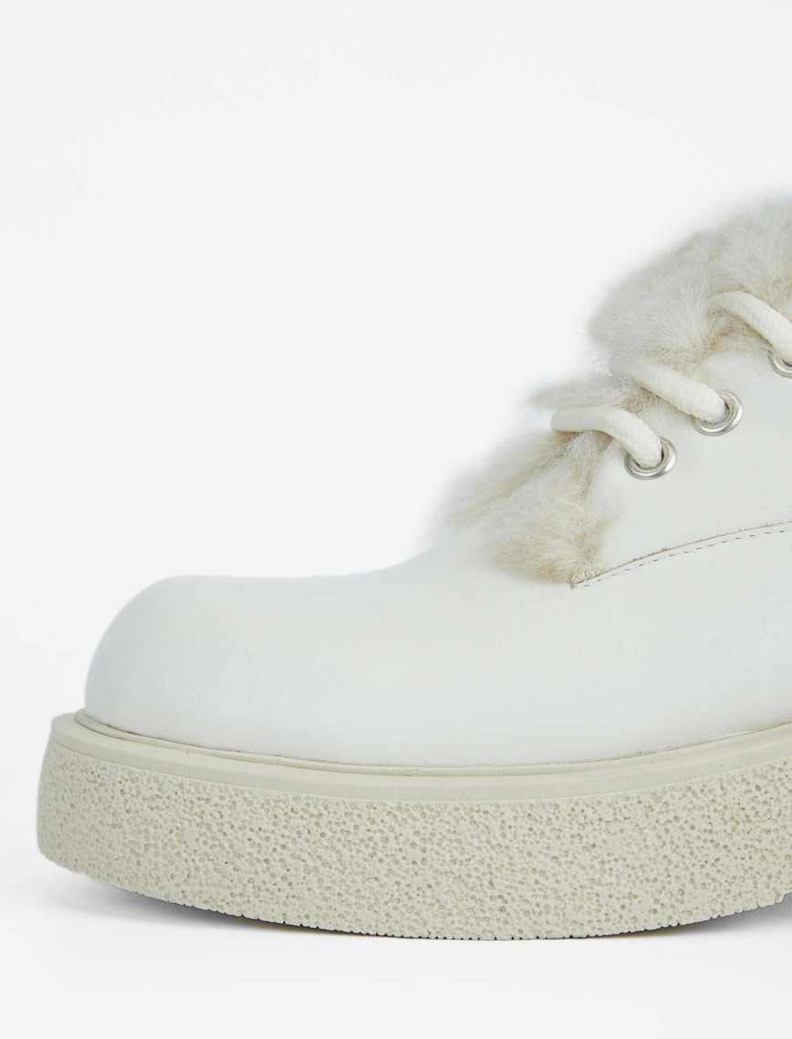 Tamer Tanca Kadın Hakiki Deri Bej Casual Bot