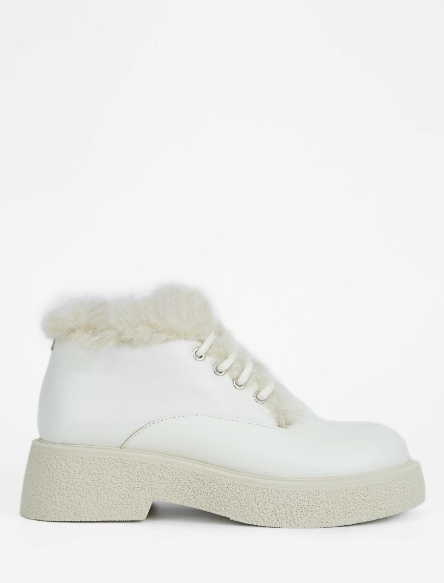 Tamer Tanca Kadın Hakiki Deri Siyah Deri Casual Bot