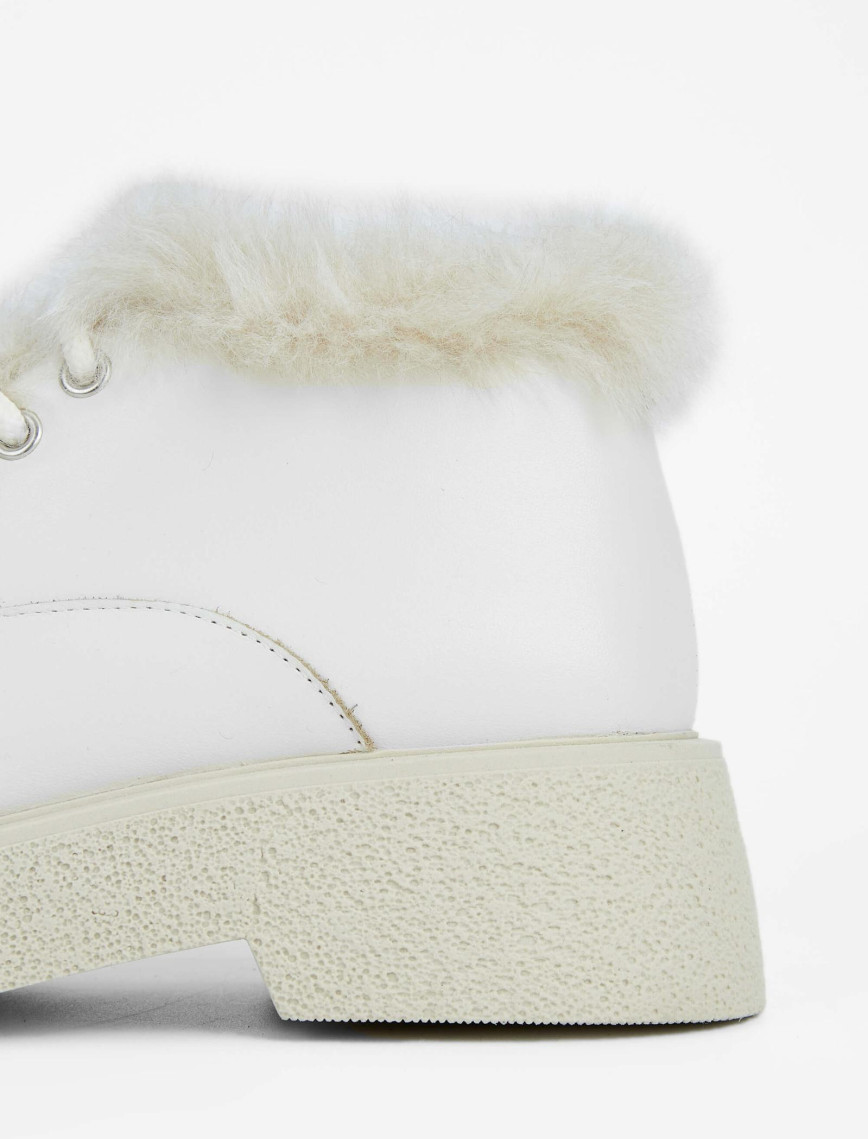 Tamer Tanca Kadın Hakiki Deri Bej Casual Bot