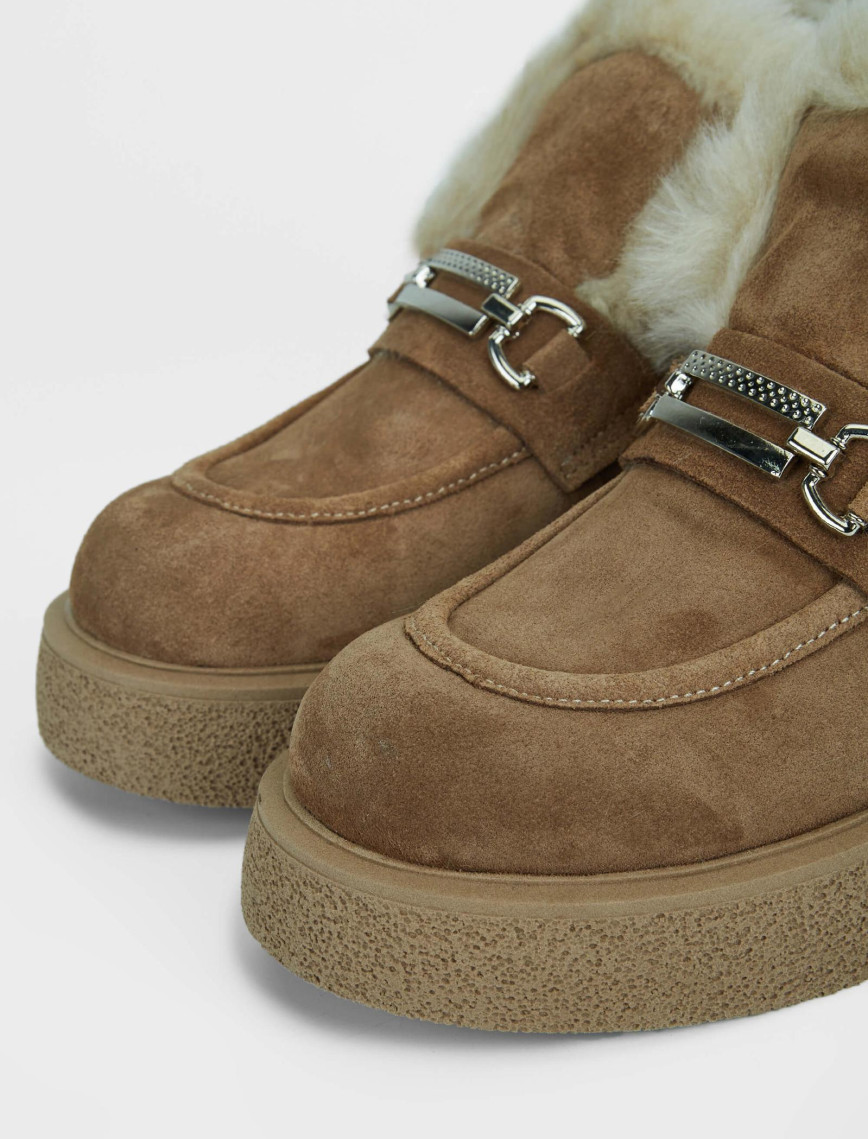 Tamer Tanca Kadın Hakiki Deri Kahverengi Casual Bot Tamer Tanca Kadın Hakiki Deri Kahverengi Casual Bot