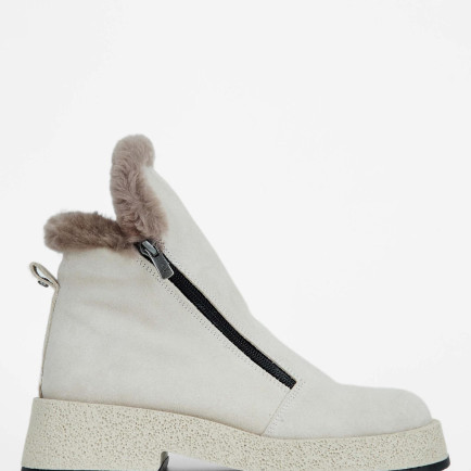 Tamer Tanca Kadın Hakiki Deri Taş Süet Casual Bot