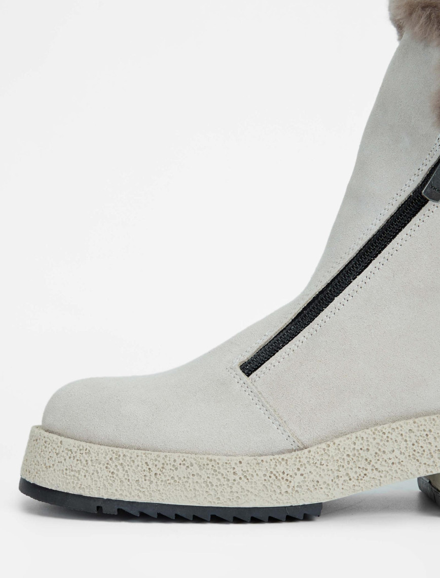 Tamer Tanca Kadın Hakiki Deri Taş Süet Casual Bot