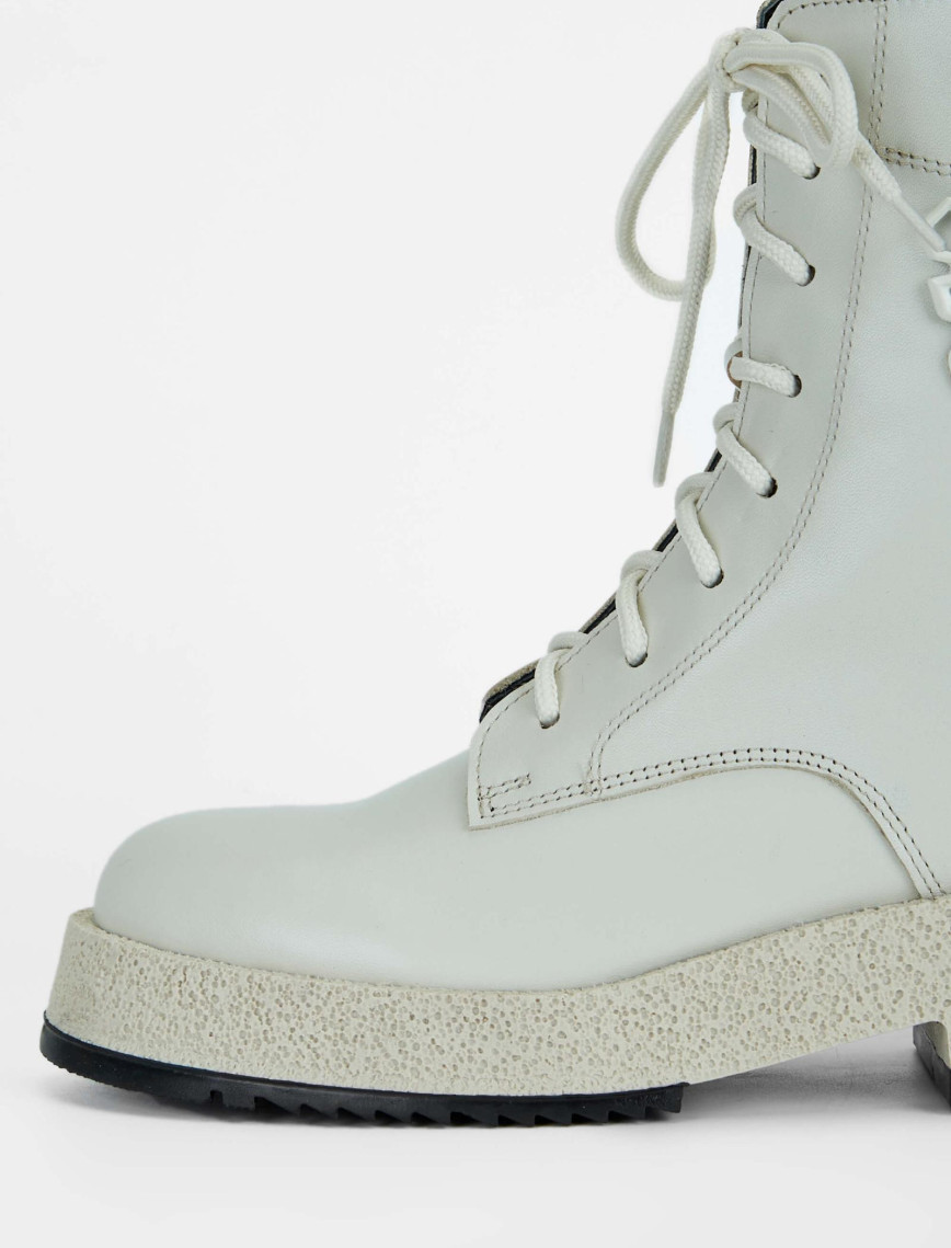 Tamer Tanca Kadın Hakiki Deri Kırık Beyaz Casual Bot Tamer Tanca Kadın Hakiki Deri Kırık Beyaz Casual Bot