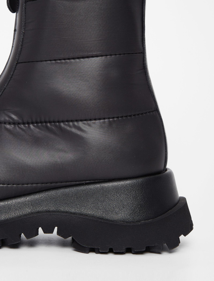 Tamer Tanca Kadın Hakiki Deri Siyah Deri Casual Bot