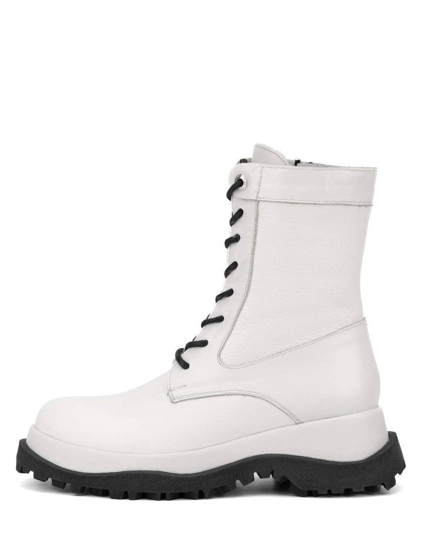 Tamer Tanca Kadın Hakiki Deri Kırık Beyaz Casual Bot Tamer Tanca Kadın Hakiki Deri Kırık Beyaz Casual Bot