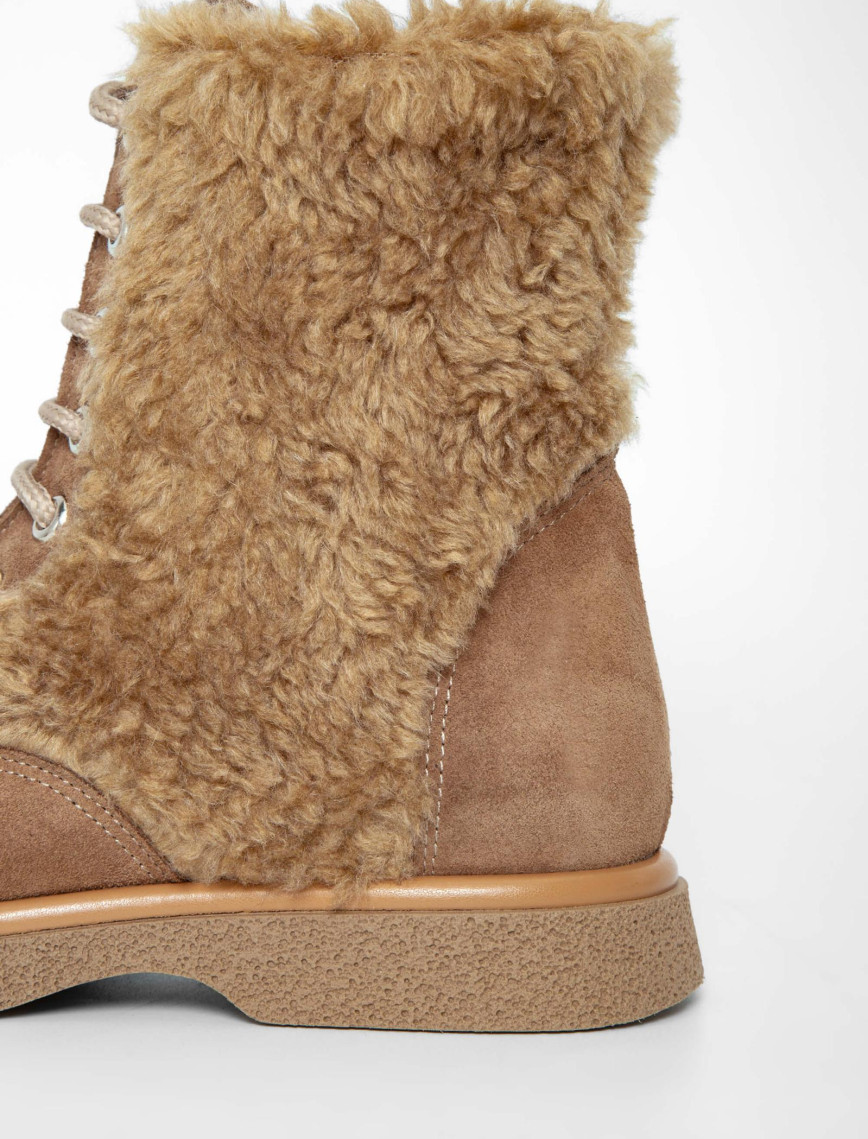 Tamer Tanca Kadın Hakiki Deri Vizon Casual Bot Tamer Tanca Kadın Hakiki Deri Vizon Casual Bot