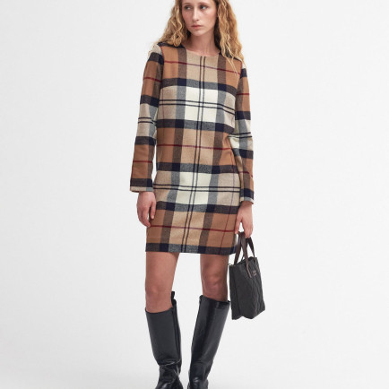 Barbour Nancy Tartan Mini Elbise Barbour Nancy Tartan Mini Elbise