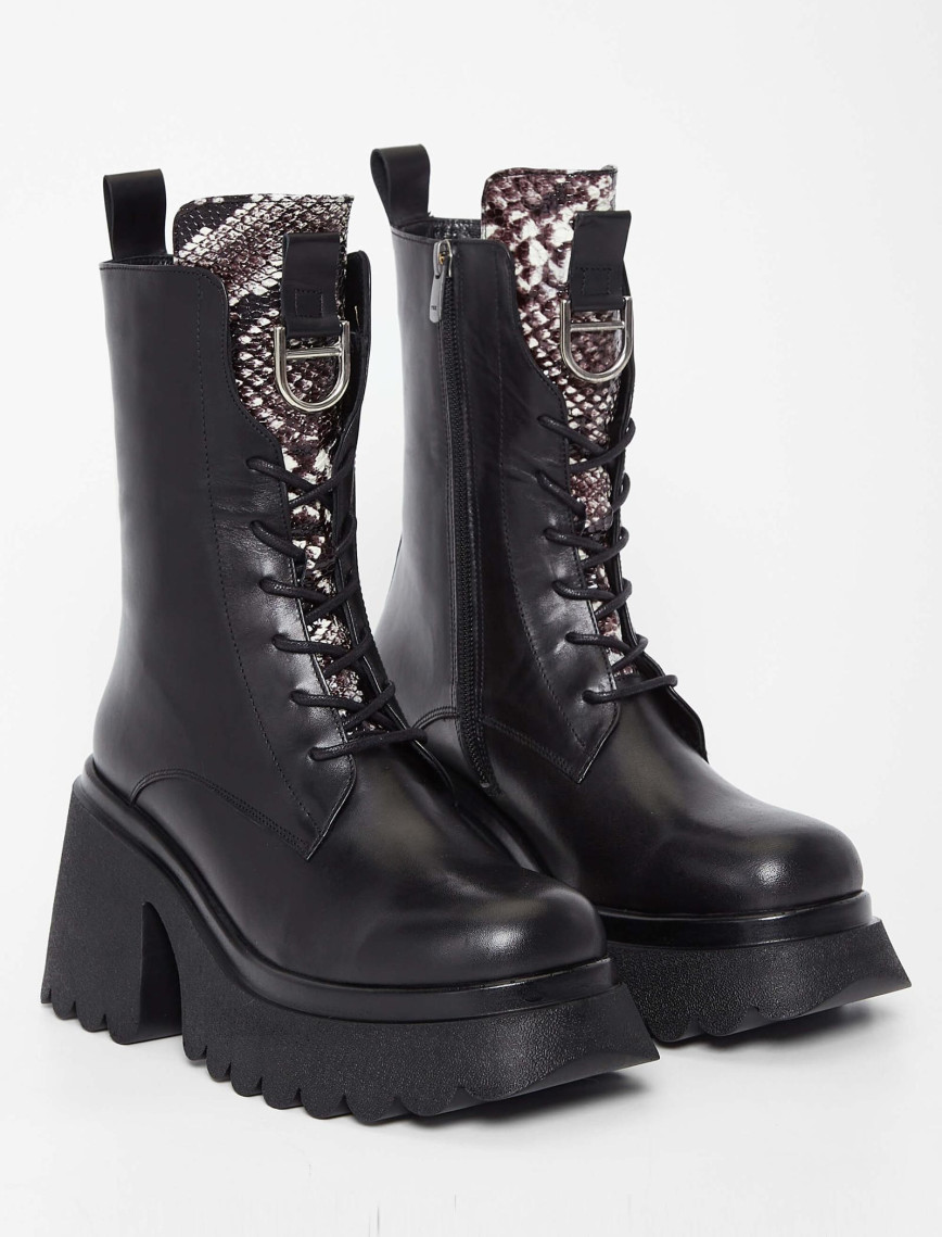 Tamer Tanca Kadın Hakiki Deri Siyah Deri Casual Bot Tamer Tanca Kadın Hakiki Deri Siyah Deri Casual Bot