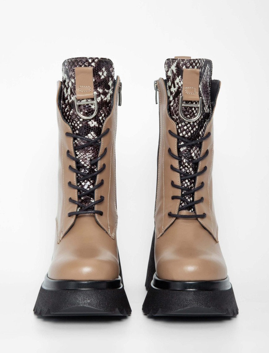 Tamer Tanca Kadın Hakiki Deri Vizon Casual Bot Tamer Tanca Kadın Hakiki Deri Vizon Casual Bot