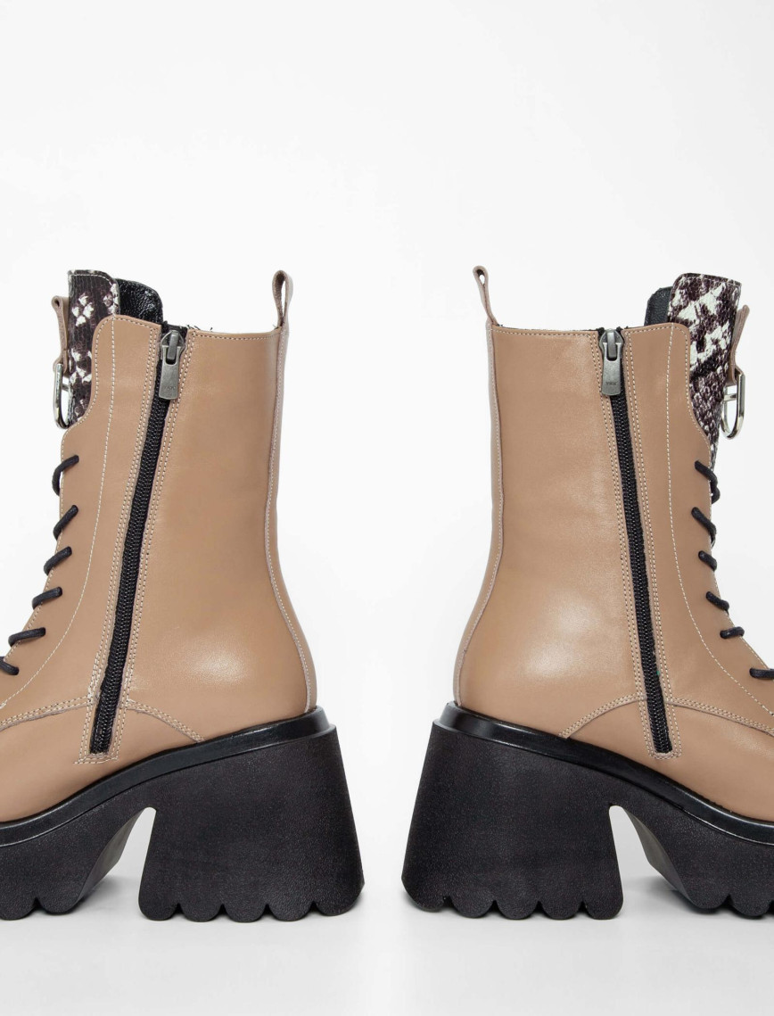 Tamer Tanca Kadın Hakiki Deri Vizon Casual Bot Tamer Tanca Kadın Hakiki Deri Vizon Casual Bot