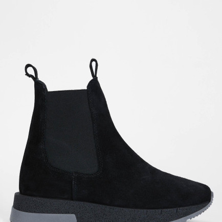 Tamer Tanca Kadın Hakiki Deri Siyah Süet Casual Bot