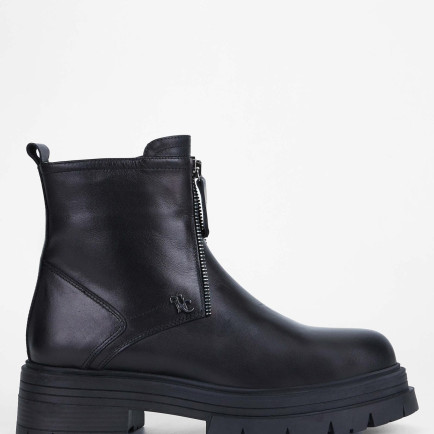 Tamer Tanca Kadın Hakiki Deri Siyah Deri Casual Bot Tamer Tanca Kadın Hakiki Deri Siyah Deri Casual Bot