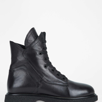 Tamer Tanca Kadın Hakiki Deri Siyah Deri Casual Bot Tamer Tanca Kadın Hakiki Deri Siyah Deri Casual Bot