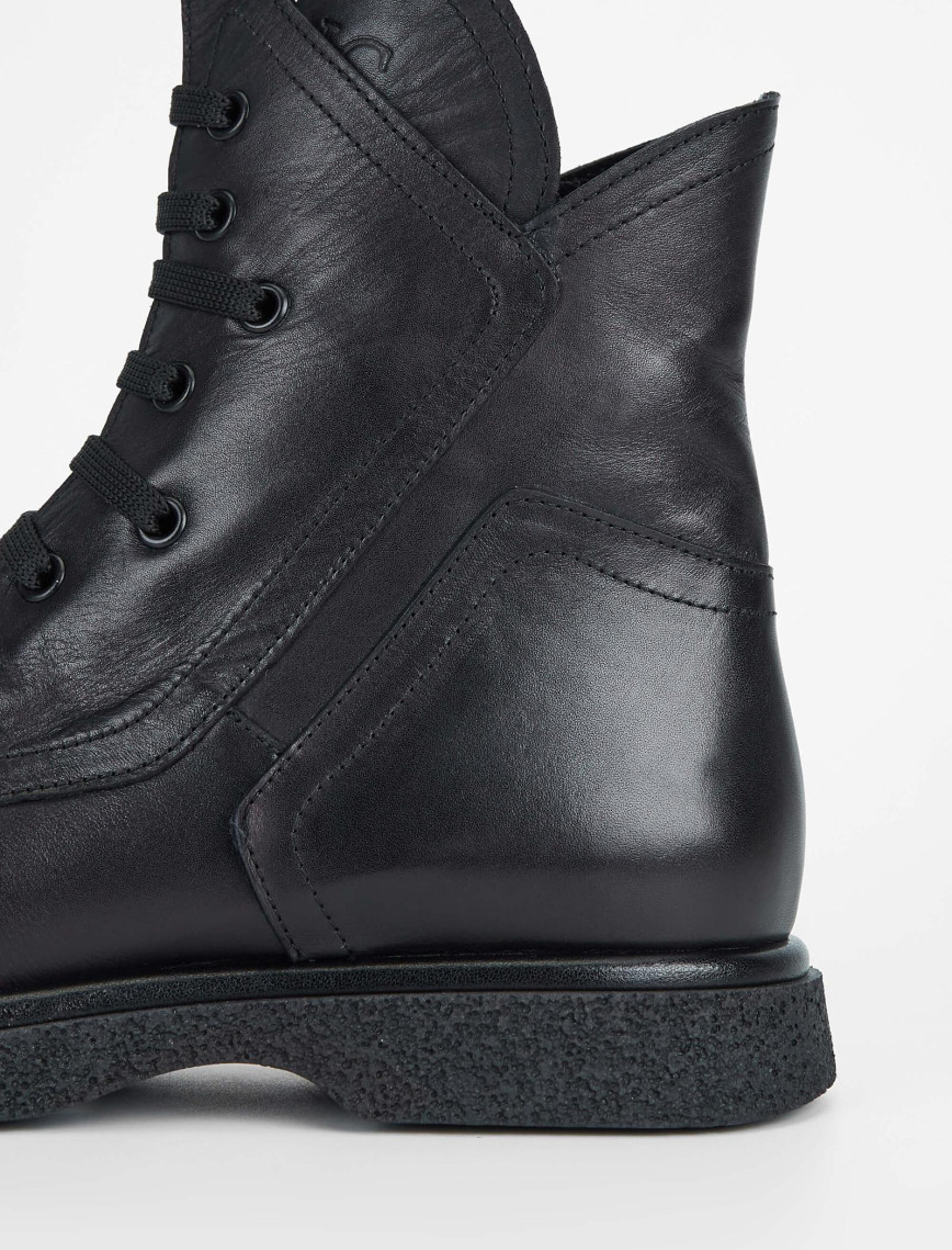 Tamer Tanca Kadın Hakiki Deri Siyah Deri Casual Bot Tamer Tanca Kadın Hakiki Deri Siyah Deri Casual Bot