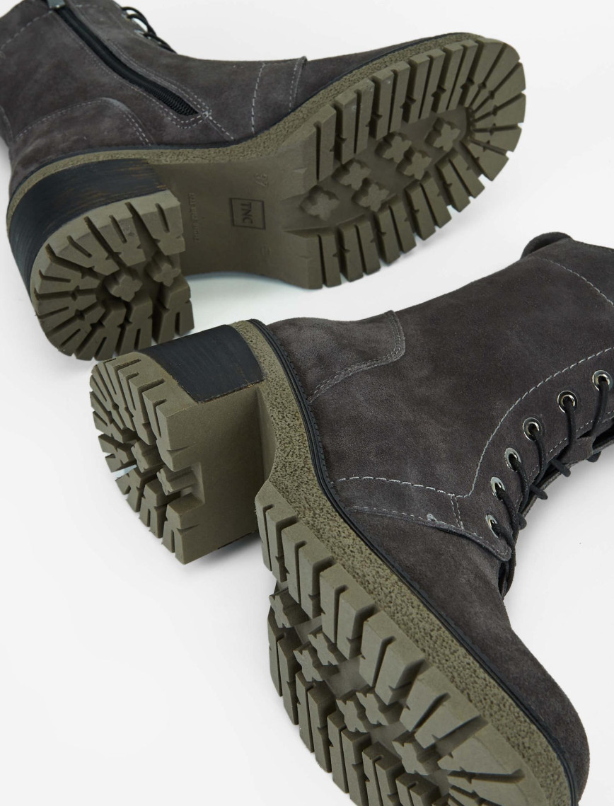 Tamer Tanca Kadın Hakiki Deri Taş Süet Casual Bot