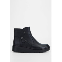 Tamer Tanca Kadın Hakiki Deri Siyah Casual Bot Tamer Tanca Kadın Hakiki Deri Siyah Casual Bot